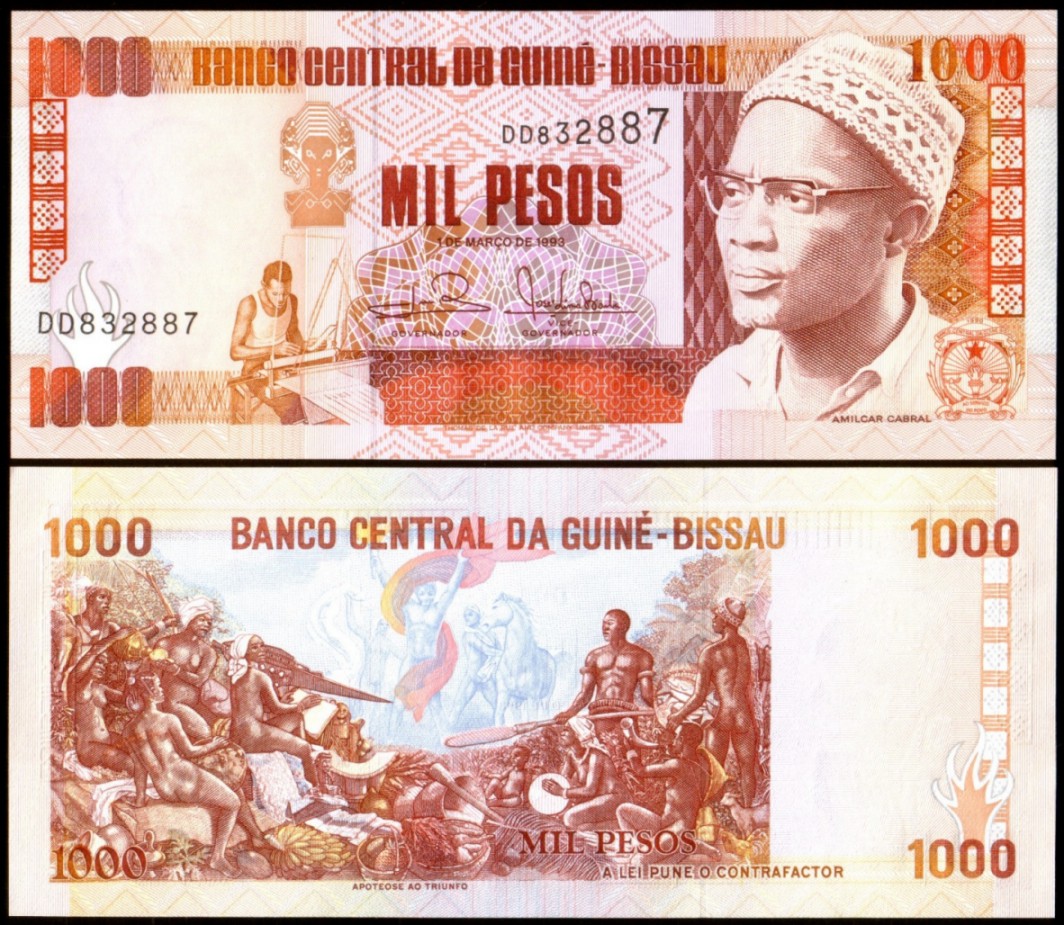Guineea-Bissau 1993 - 1000 pesos UNC